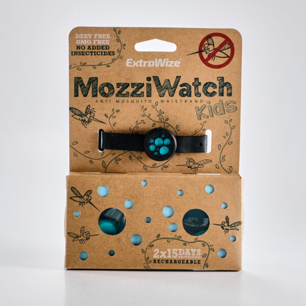 Putukatõrje randmepael (sinine) Mozzi Watch